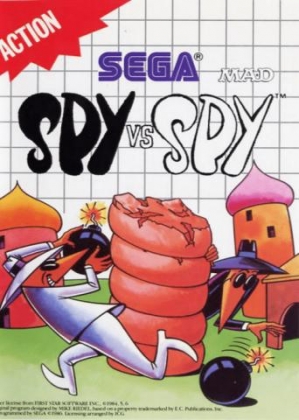 Cover Spy vs Spy for Master System II
